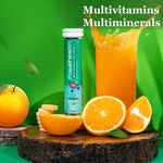 Multivitamins and Multiminerals Effervescent Tablets Orange Flavour