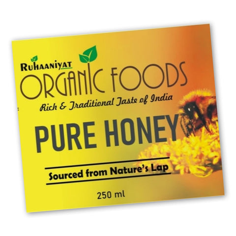 Organic pure honey