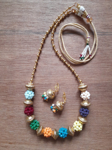 24 carat Rainbow Necklace set