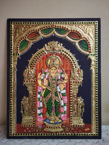 Lord kannikaparameswari Tanjore Painting