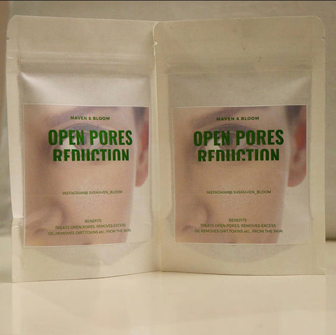 Open pores reduction face pack