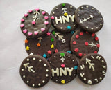 New year special chocolate cookies