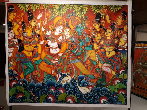 Kerala Mural Painting - u2u0038