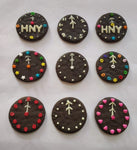 New year special chocolate cookies