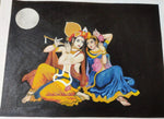 Radha Krishna oil painting
