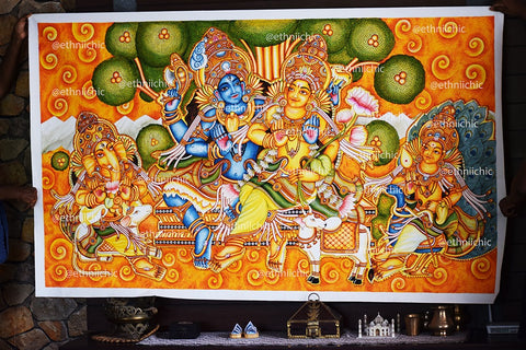 Kerala Mural Painting - u2u0045