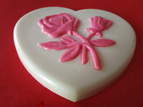 White chocolate for valentine's day