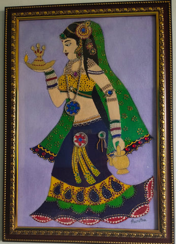 Meenakari painting