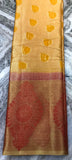 Organza Fancy Saree with Jacquard Blouse