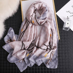 004-MS- women scarf summer silk scarves